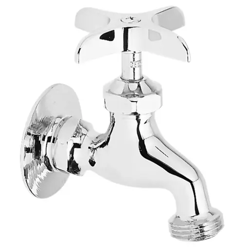[LK69CH] LK69CH-Llave de Servicio Comercial de Muro Elkay LK69CH – Latón Cromado