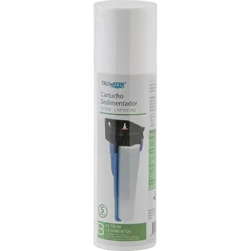 [TW01-10] Cartucho Sedimentador TRUWATER TW01-10 – Microfibra de Polipropileno 1 Micra 10”