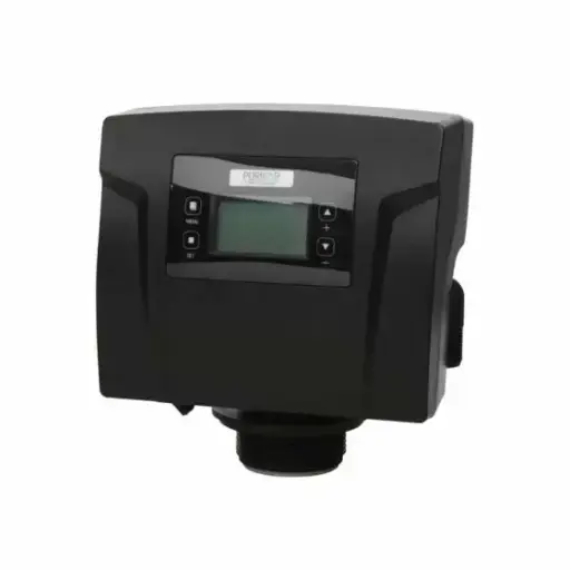 [PKVF32D-4-1665] Válvula automática PURIKOR PKVF32D-4-1665 1” NPT | Sistema de filtración 4 ft³ con retrolavado por demanda