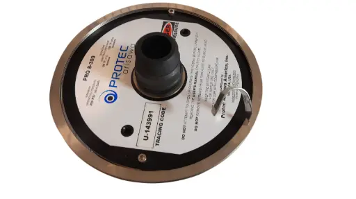 [2080260] Kit Tapa Portamembrana 8” Protec 300 PSI | Conexión 1.25” NPTM (2080260)