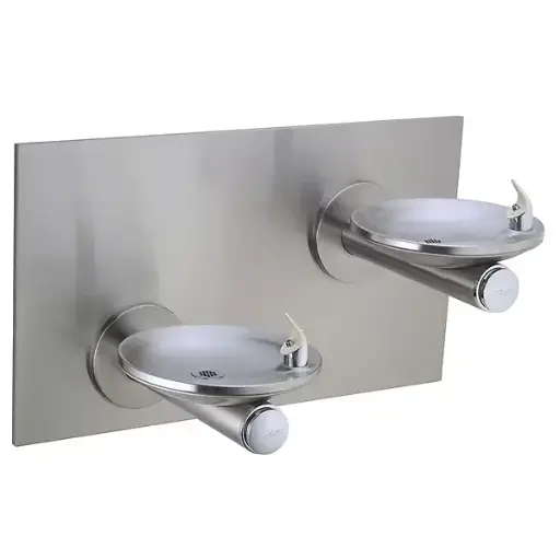 [EDFPBM117RAC] Bebedero Doble Acero Inoxidable SwirlFlo® Elkay | Muro, Sin Electricidad, Uso Rudo-EDFPBM117RAC