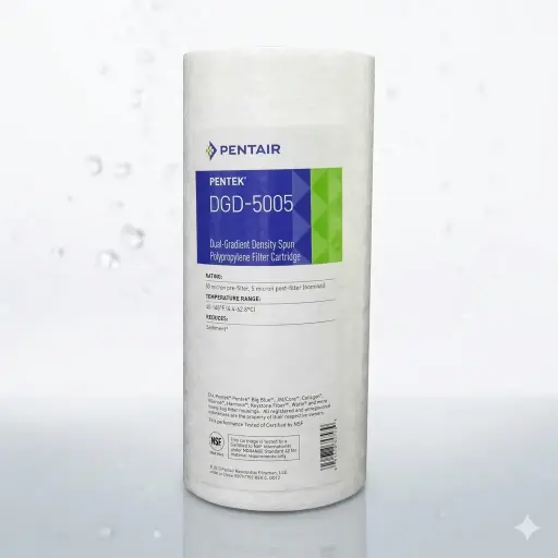 [DGD-5005] Cartucho Pentair Pentek DGD-5005 Big Blue 5 Micras | Filtro de Sedimentos de Alta Capacidad